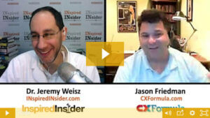 Jason Friedman Inspired Insider CXFormula