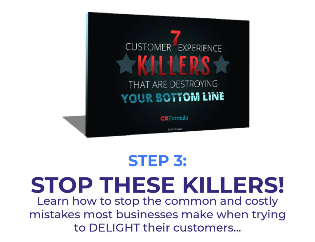 CXFormula Customer Experience Killers